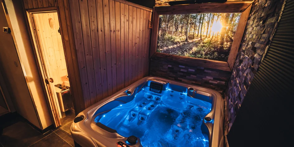 Moravský kras s privátním wellness na pokoji