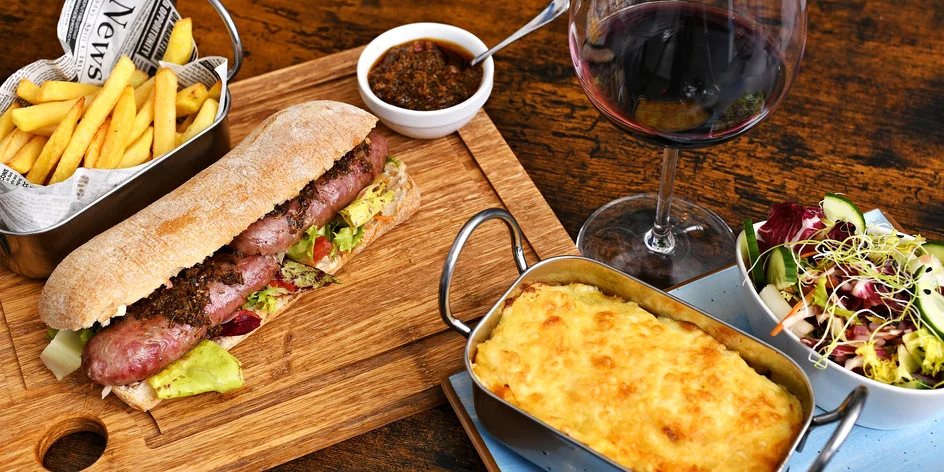 Argentinské menu vč. sklenky či lahve vína pro 1 i 2 os.
