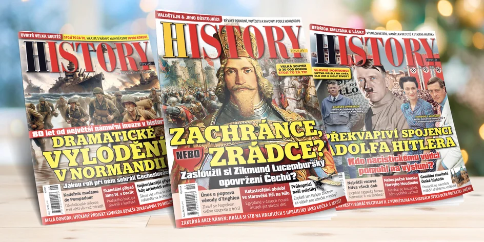 Půlroční a roční předplatné časopisu History revue