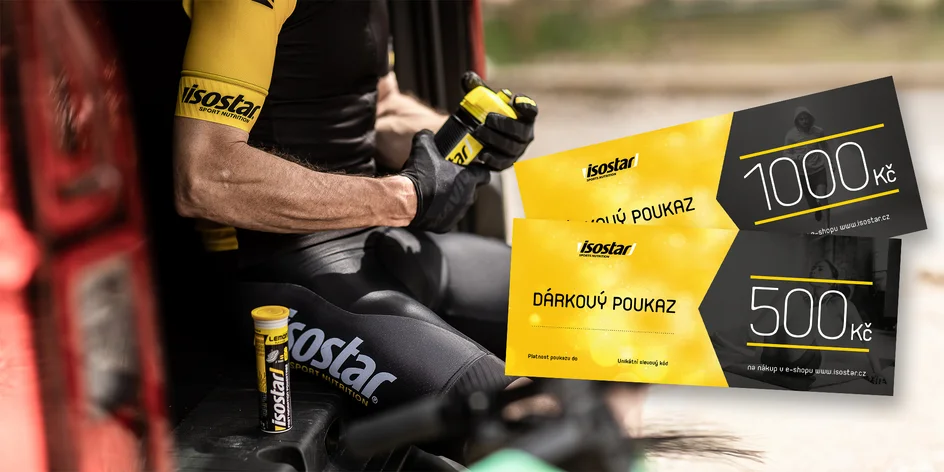 Voucher na 500 či 1 000 Kč do e‑shopu Isostar.cz