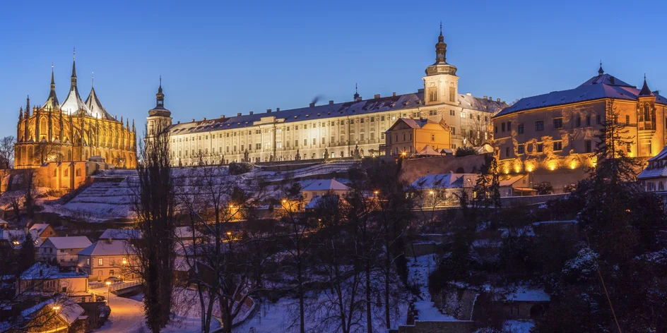 Pobyt v centru Kutné Hory s jídlem i wellness