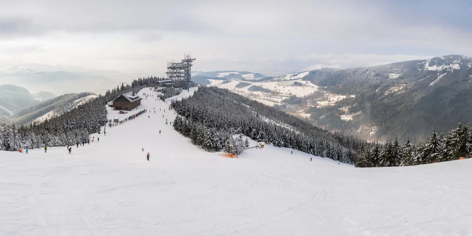 Rodinný apartmán u Král. Sněžníku: na lyže i do oblak