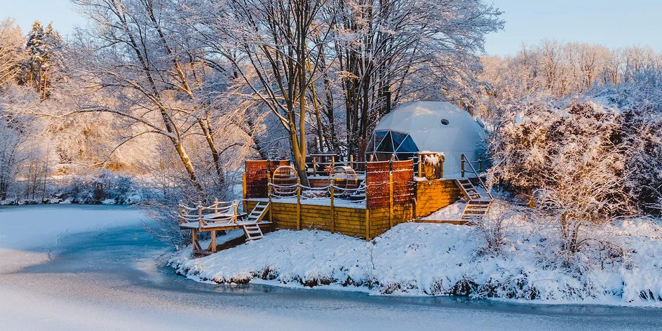 Glamping: iglú u Prachovských skal, sauna i možnost snídaně