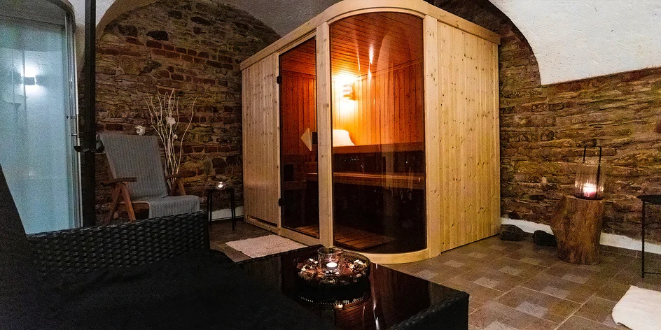 Relax v privátním wellness pro 2-6 osob: 60-120 min.