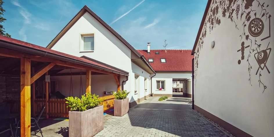 Penzion nedaleko Mikulova a Pálavy s jídlem i bez