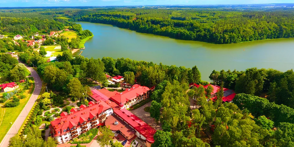 Pobyt u Mazurských jezer s jídlem i wellness