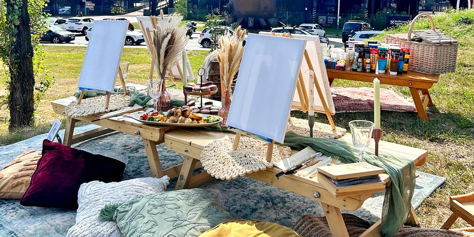 Dámská jízda: piknik a kreativní workshop