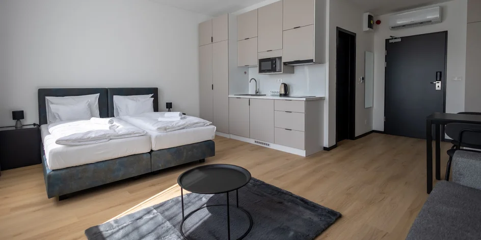 Centrum města Miškolc: pobyt v apartmánu se snídaní