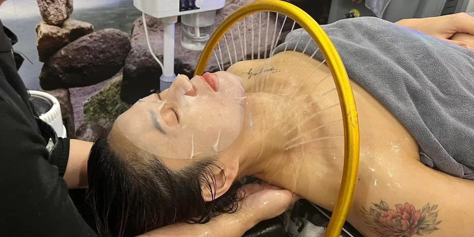 Head Spa: relaxační bylinná procedura s masáží