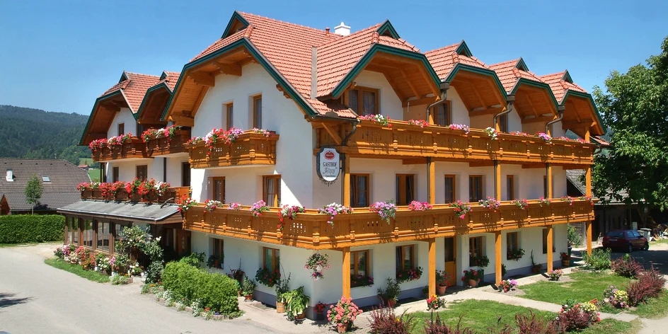 Korutanská jezera: polopenze, 2 děti zdarma