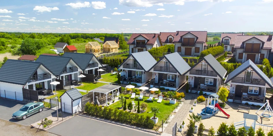 Prázdninové domky u Baltu pro 7 osob: vířivka i bazén