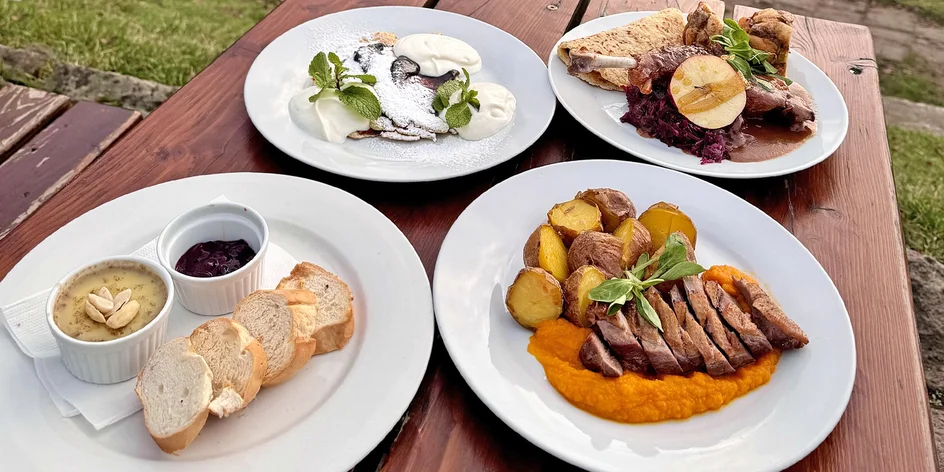 Až 1 000 Kč do restaurace v srdci Českého Švýcarska