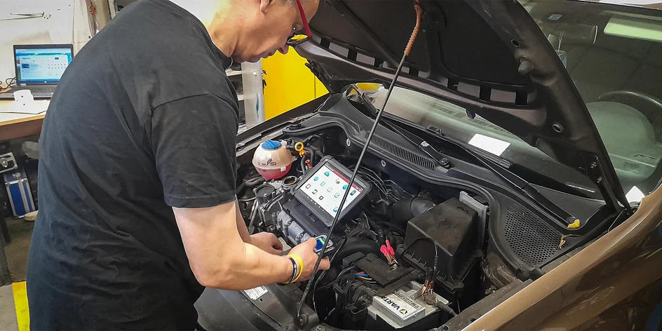 Servisní prohlídka celého vozu ve Slezské Ostravě