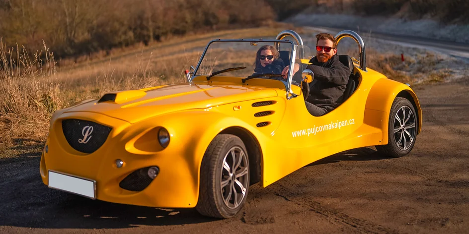 Kabriolet Roadster Kaipan 14 na 2 hod. i víkend