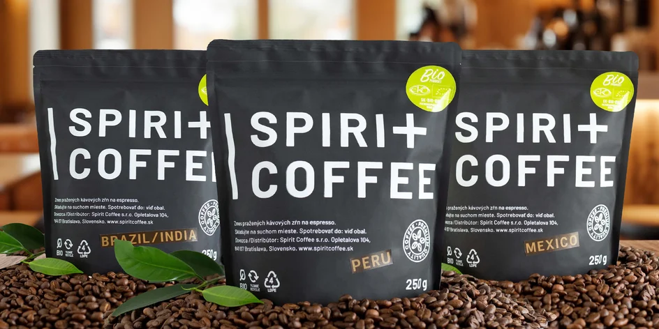 Spirit coffee: různé druhy kávy od značky Majka Spirita