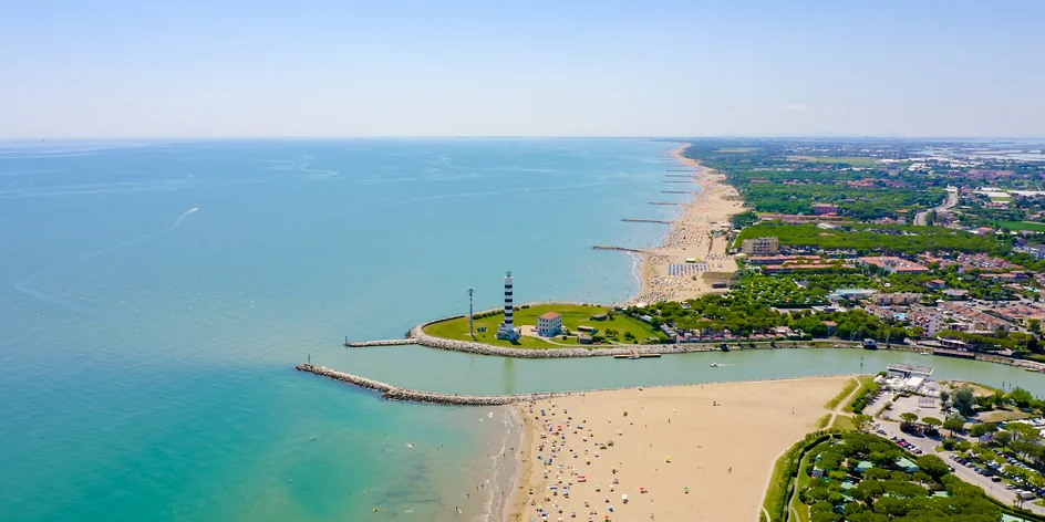 Koupačka v Lido di Jeselo v Itálii s ubytováním na 1 noc
