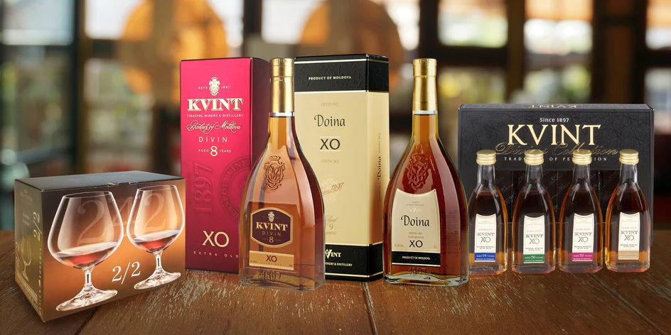 Zrála až 33 let: lahodná moldavská brandy Kvint