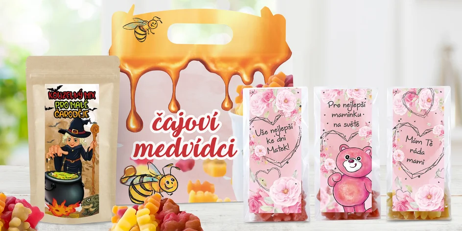 Dárkové boxy čajových medvídků