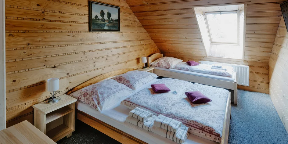 Dovolená pod Belianskými Tatrami s jídlem a saunou