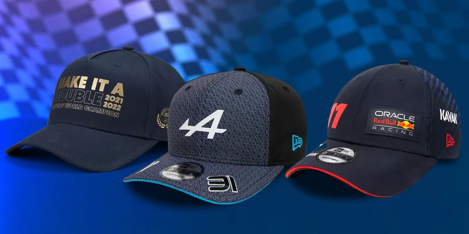 Oficiální kšiltovky F1 nejen pro fanoušky
