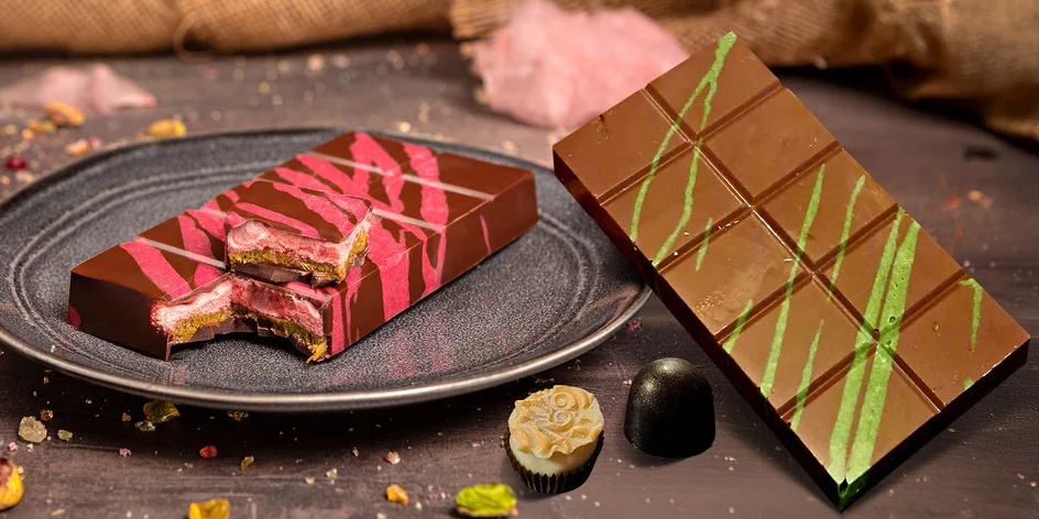 Dubajské, perské i andělské čokolády: mléčná, hořká a bílá