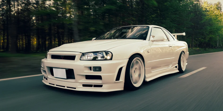 Jízda v Nissan Skyline R34 nebo Nissan Silvia na okruhu