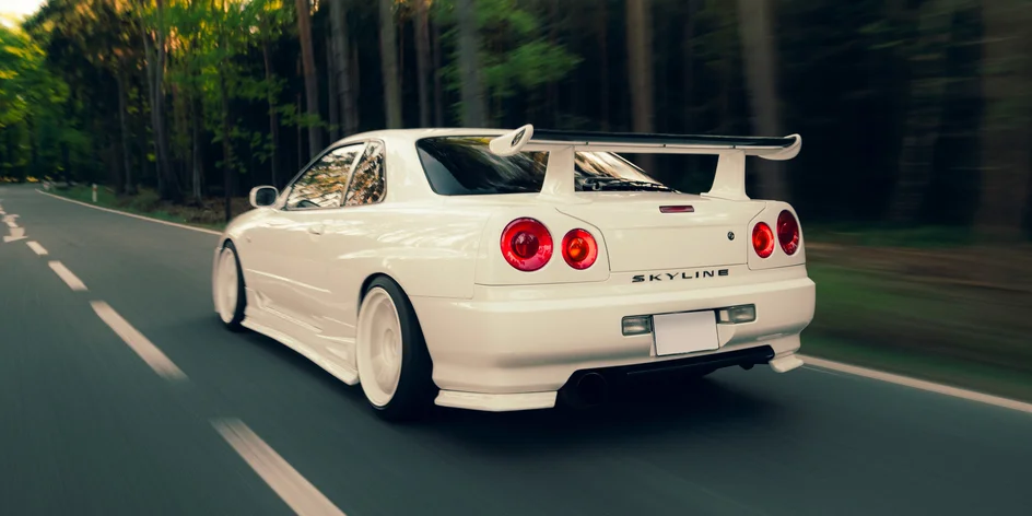 Jízda v Nissan Skyline R34 nebo Nissan Silvia na okruhu