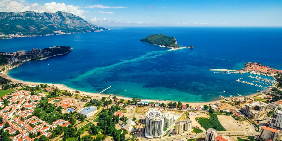 Apartmány v Černé Hoře: výhled na moře, výlety