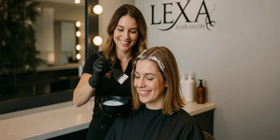 Kadeřnické balíčky: střih, melír i balayage