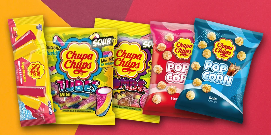 Chupa Chups: sladký popcorn, kyselé želé a další