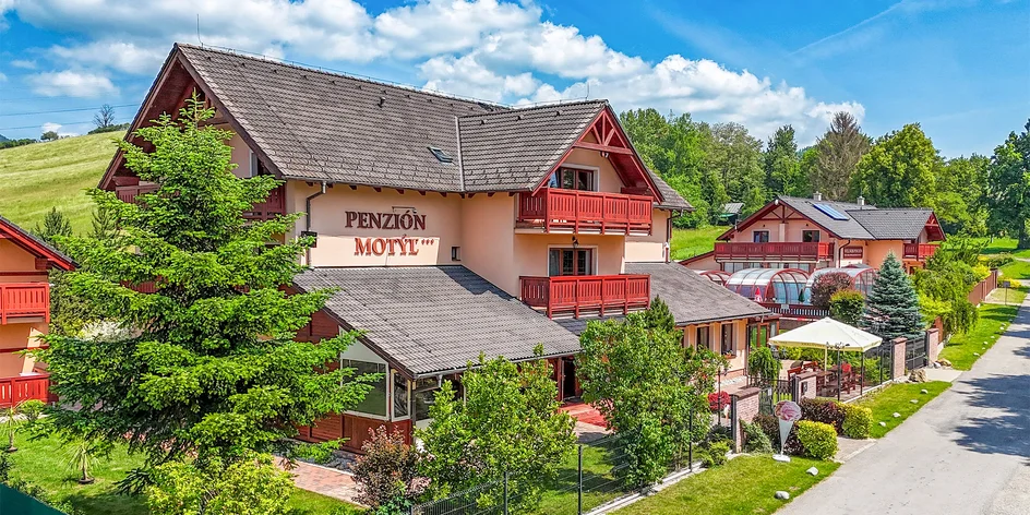 Relax u Bešeňové: polopenze, wellness i Liptov Card