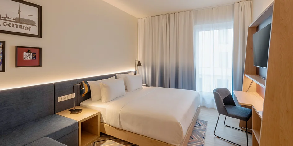 Moderní hotel v srdci Vídně se snídaní a fitness