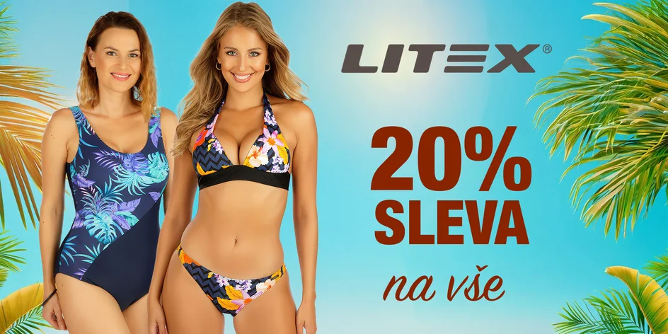 20% sleva na jakékoli zboží z e-shopu Litex