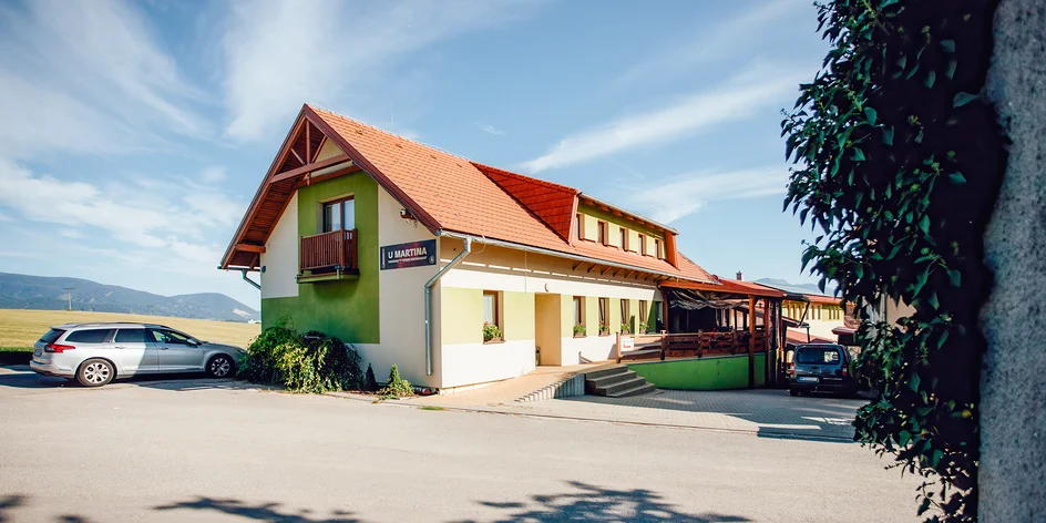 Penzion s polopenzí u Veľké Fatry: sauna i vířivka