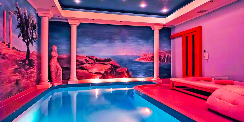 Romantické privátní wellness: 90–180 minut