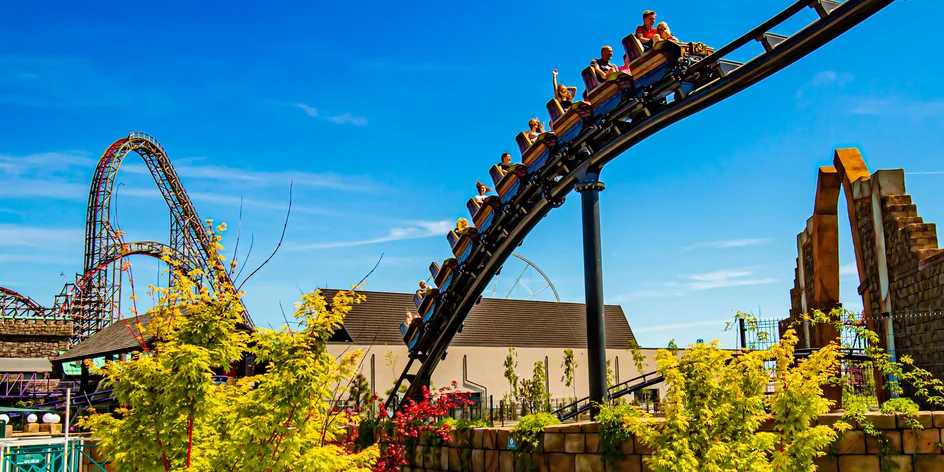 Vstup do Energylandie: největší zábavní park v Polsku