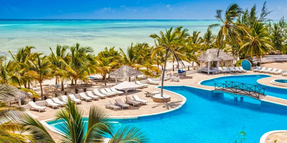 4* resort v Keni: bílé pláže, bazény a all inclusive