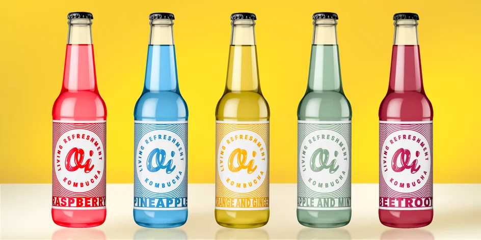 Oi® kombucha: ananas, malina i degustační balíček