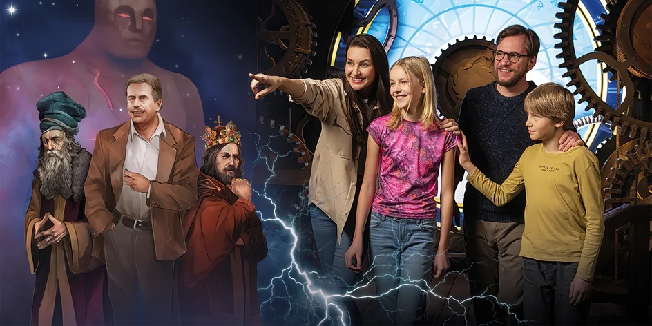 Interaktivní výstava Back in Time: vstupy pro malé i velké