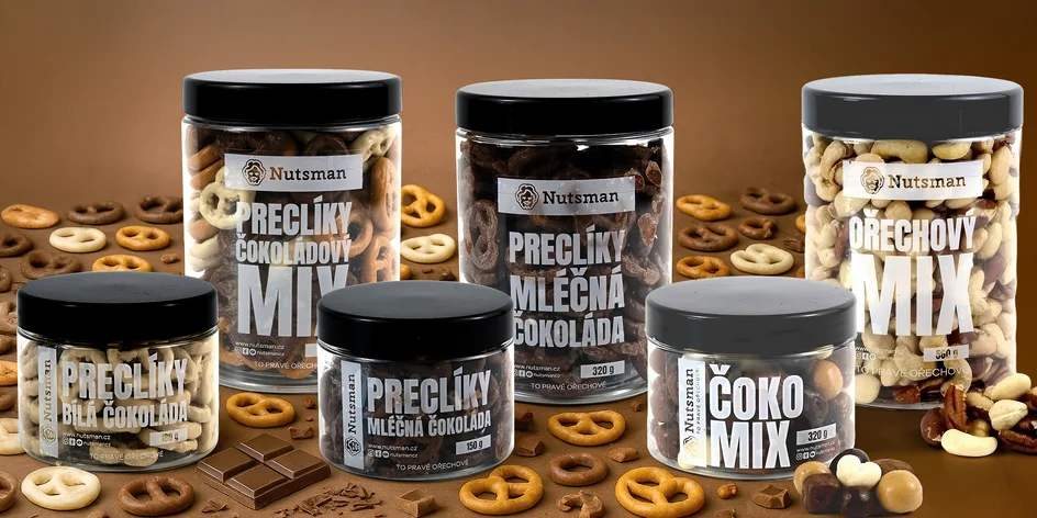 Preclíky v čokoládě, kokosové chipsy v karamelu i boží oříšky