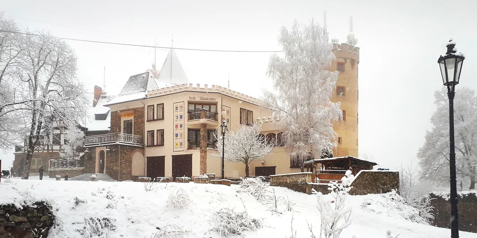 Pobyt přímo na hradě Doubravka v Teplicích