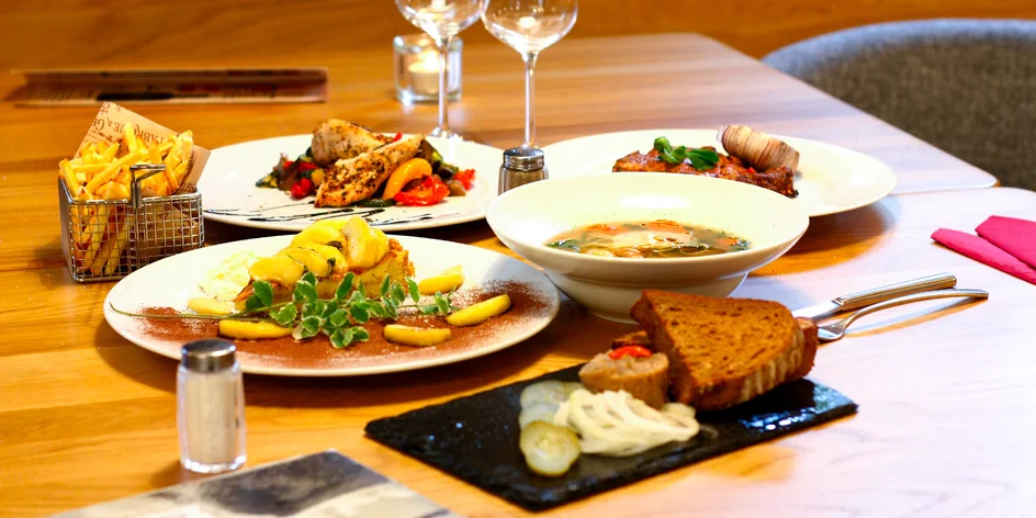 Voucher do restaurace s vlastním pivovarem a wellness