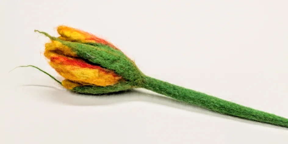 Kurz zpracování ovčí vlny: výroba brože či lodiček