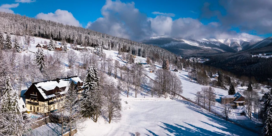 Pobyt ve Špindlu: snídaně i sleva do Yellow Pointu