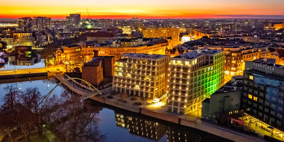 Moderní apartmány ve Vratislavi: snídaně, neomezeně fitness