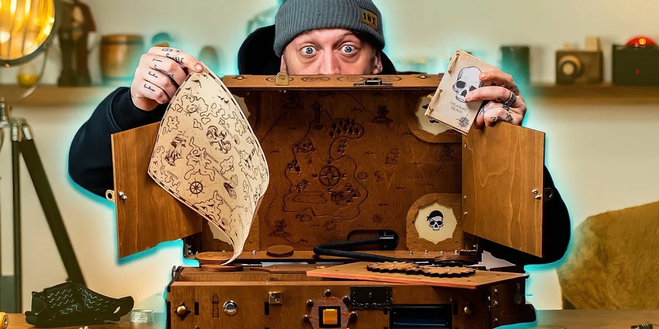 Úniková hra na doma: Pirátská truhla až pro 6 hráčů