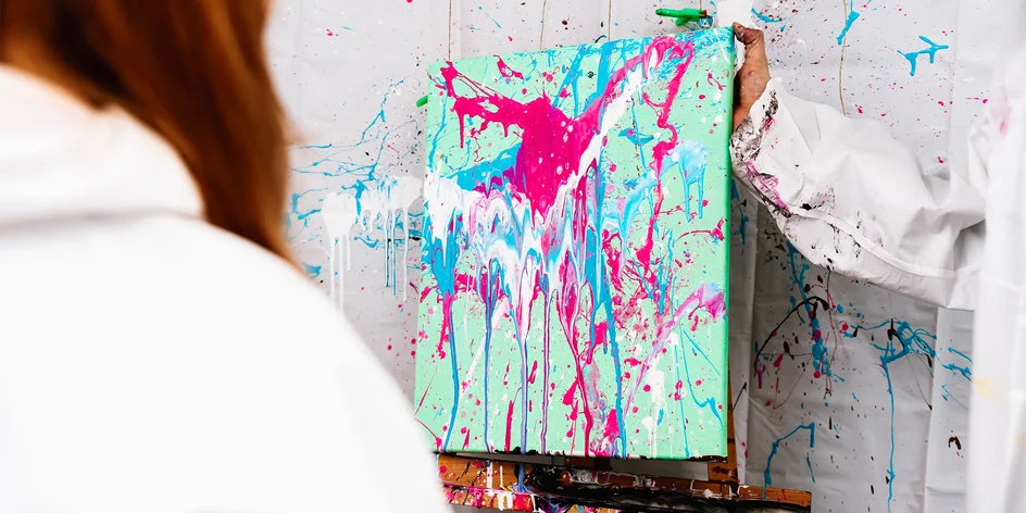 Interaktivní malování bez hranic pro 1 osobu