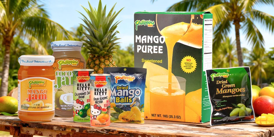 Exotické drinky, marmelády, pyré i sušené ovoce