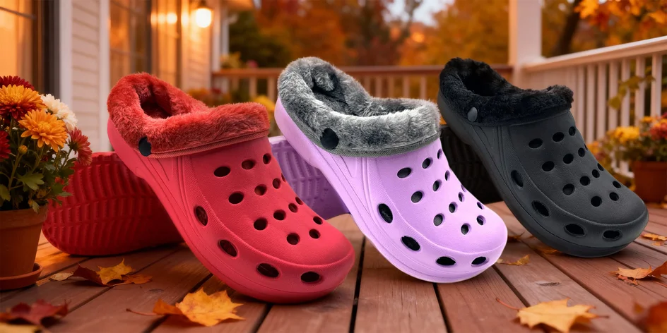 Dámské a pánské zateplené clogsy