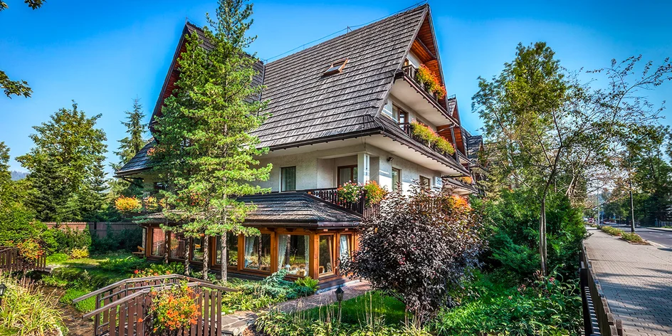 Hotel v srdci Zakopaného: snídaně i neomezený wellness